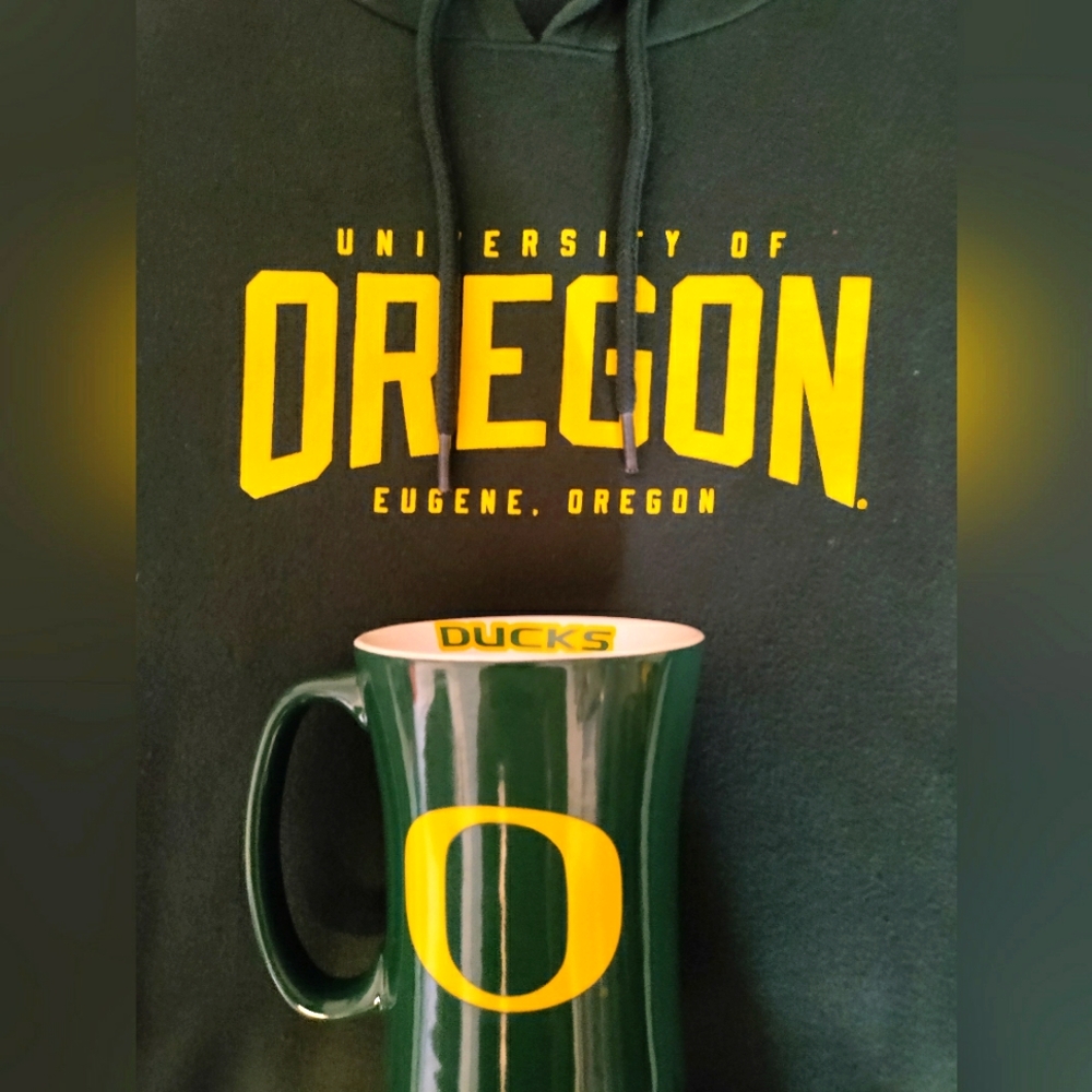 Mini Oregon Ducks Bundle, Champion Sweatshirt Wit… - image 1